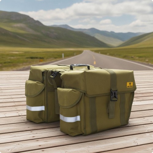 Rear pannier with - rear,